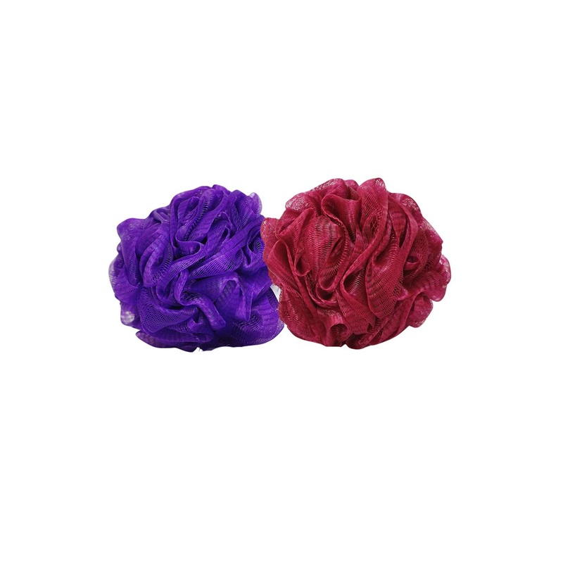 ALLURE Set Of 2 Fibrous Loofah- L