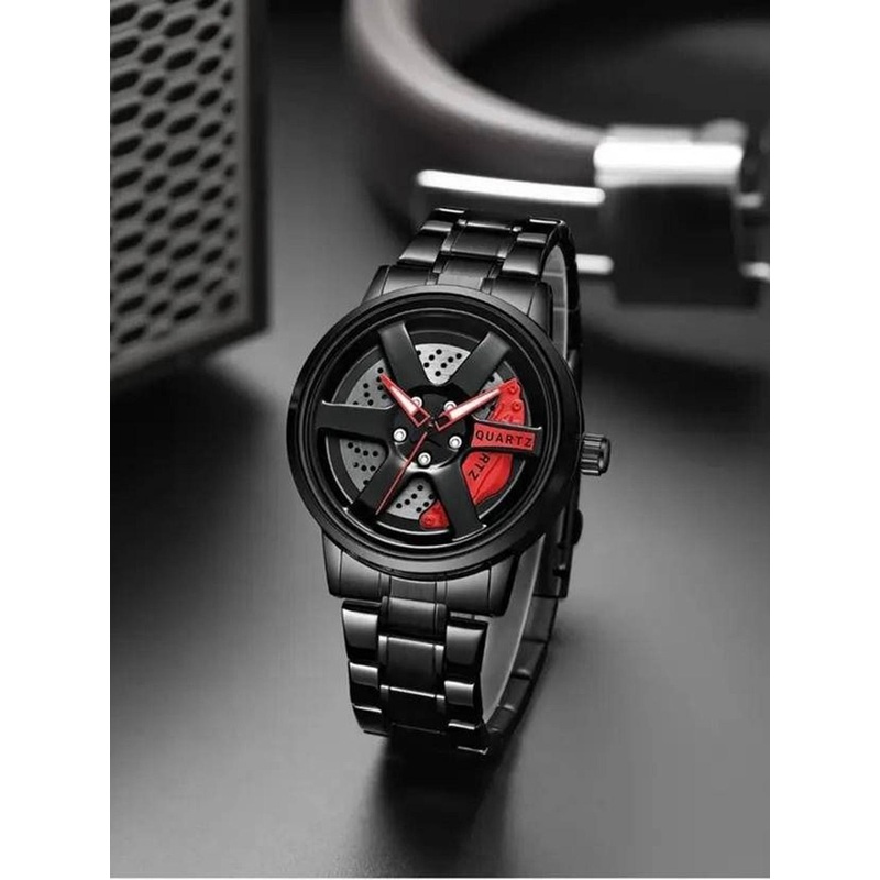 Blutech Patterned Stainless Steel Bracelet Style Straps Analogue Watch 6WhlRd_14