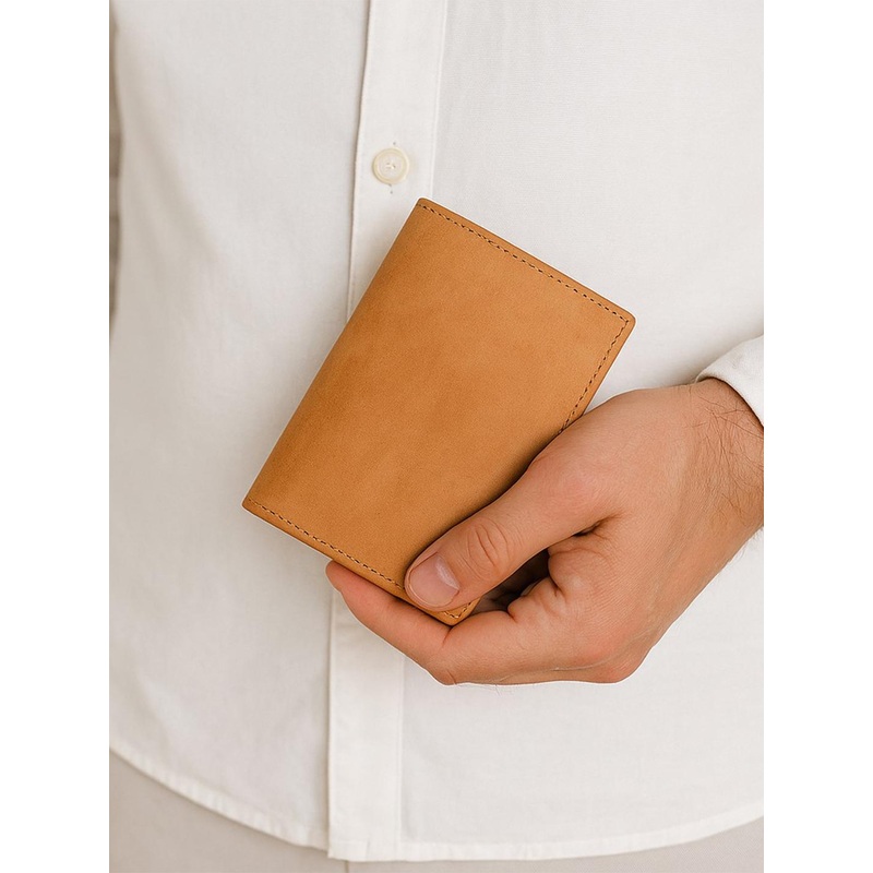 Celtic Men Textured Leather Two Fold Wallet