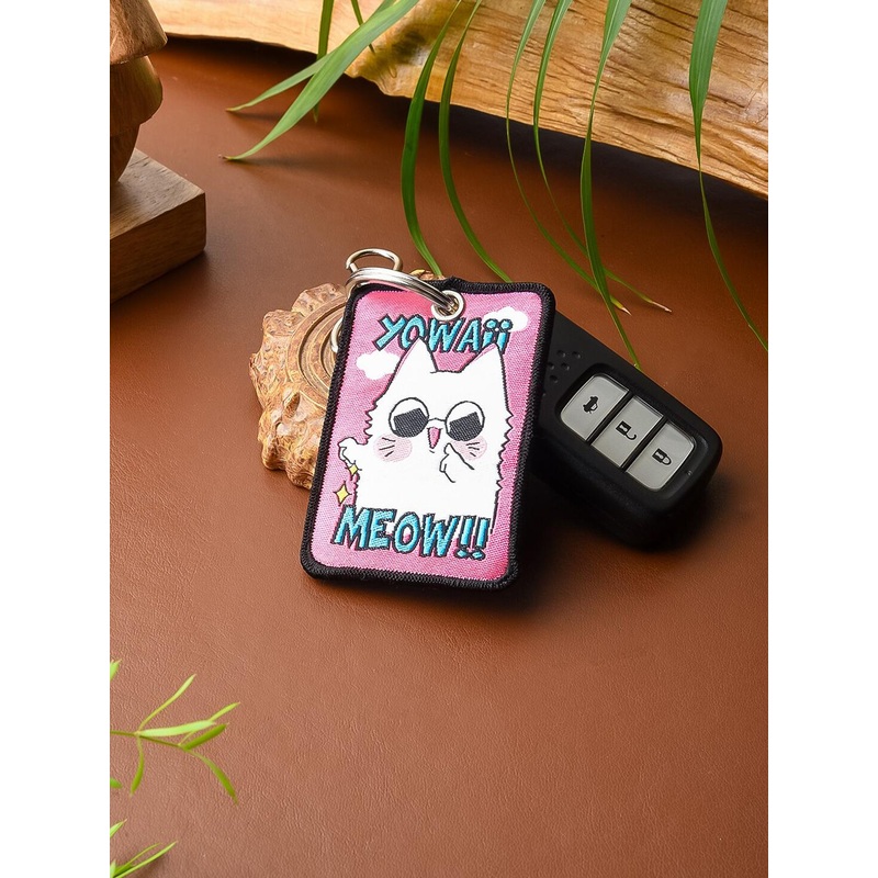 COMICSENSE Jujutsu Kaisen Anime Inspired Strongest Neko Sorcerer Key chain