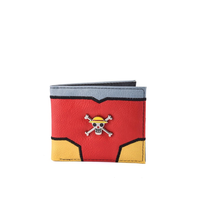 COMICSENSE Men One Piece Strawhat Pirates Anime Printed Two Fold Wallet