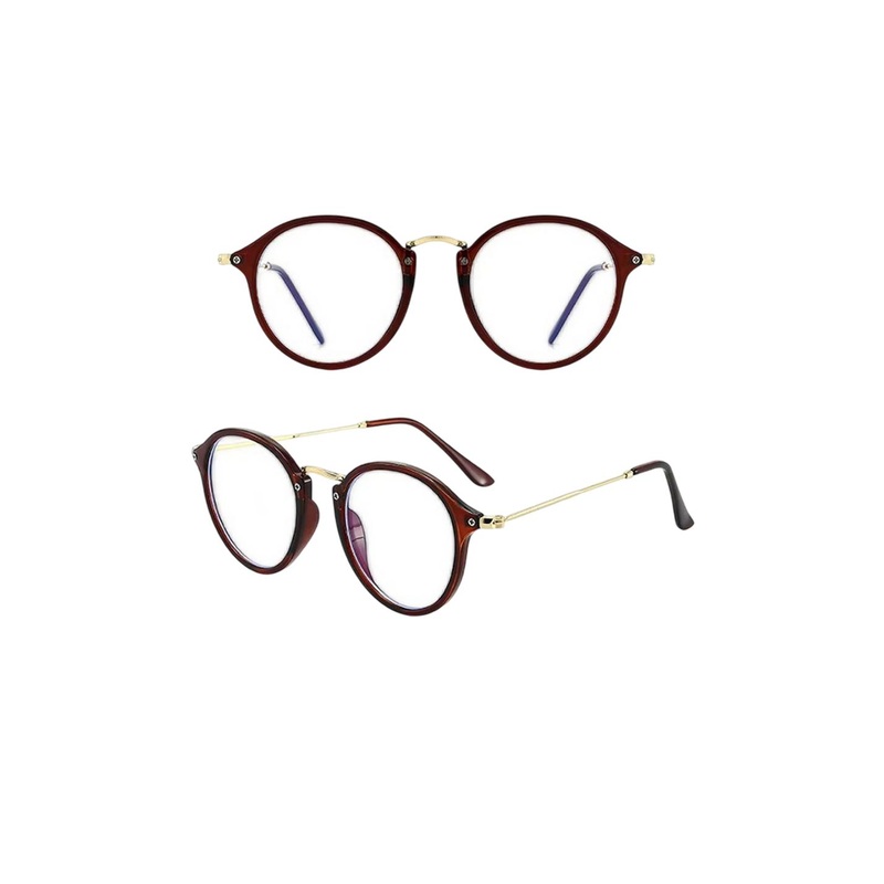 Dervin Bluelight Blocking Unisex Round Sunglasses with UV Protected Lens DRVN816