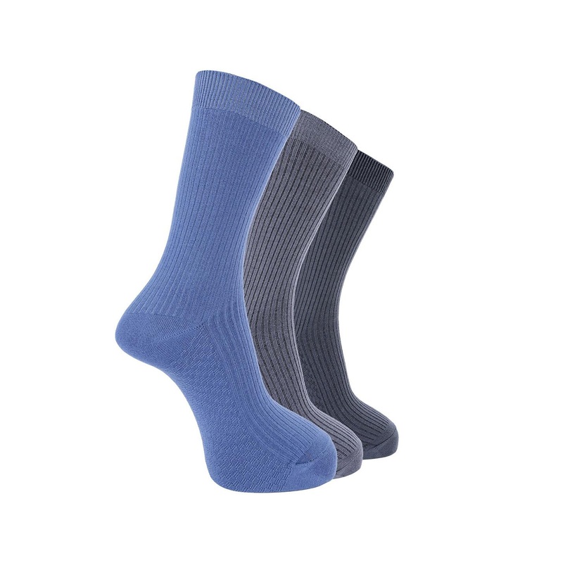 Dollar Men Pack of 3 Free Size Full Length Cotton Socks