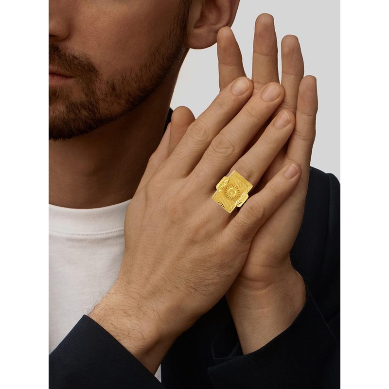 MEMOIR Gold-Plated Finger Ring