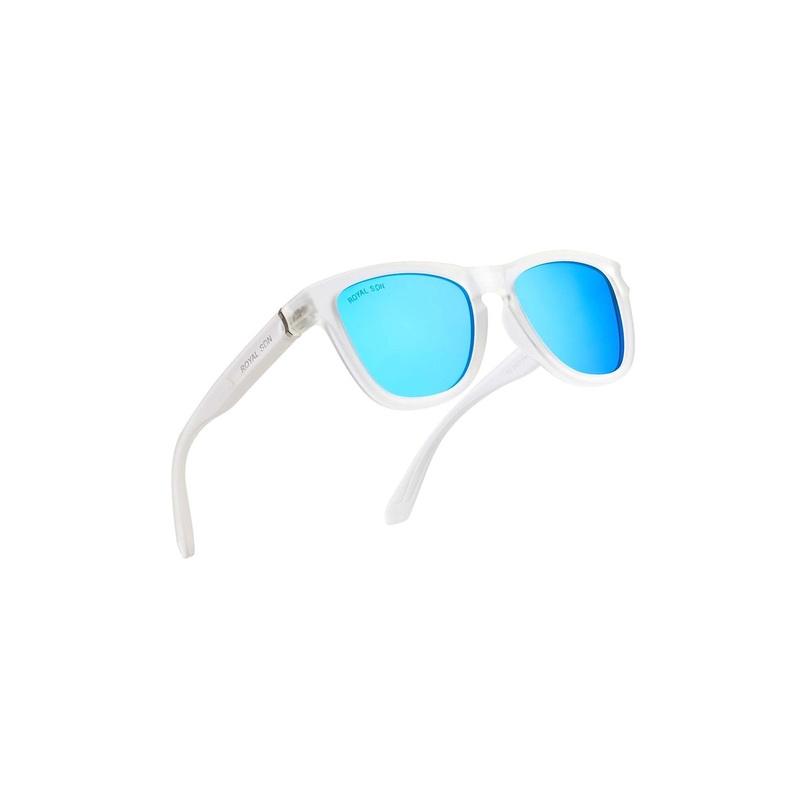 ROYAL SON Unisex Wayfarer Sunglasses with Polarised Lens