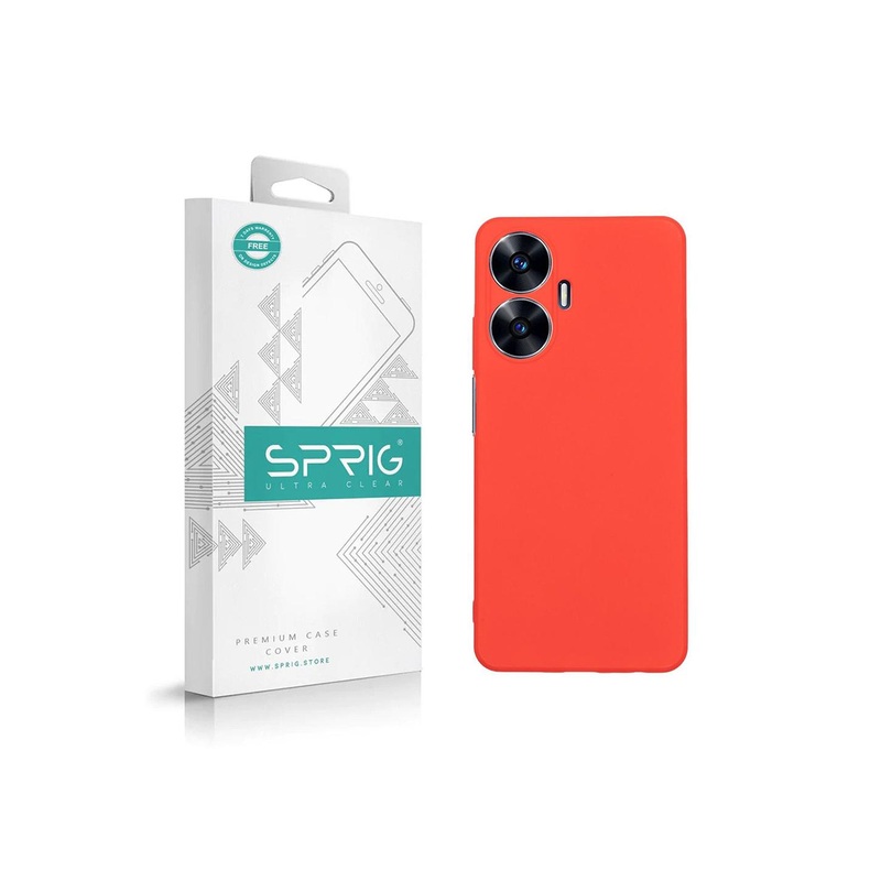 SPRIG Realme C55 TPU Matte Back Cover