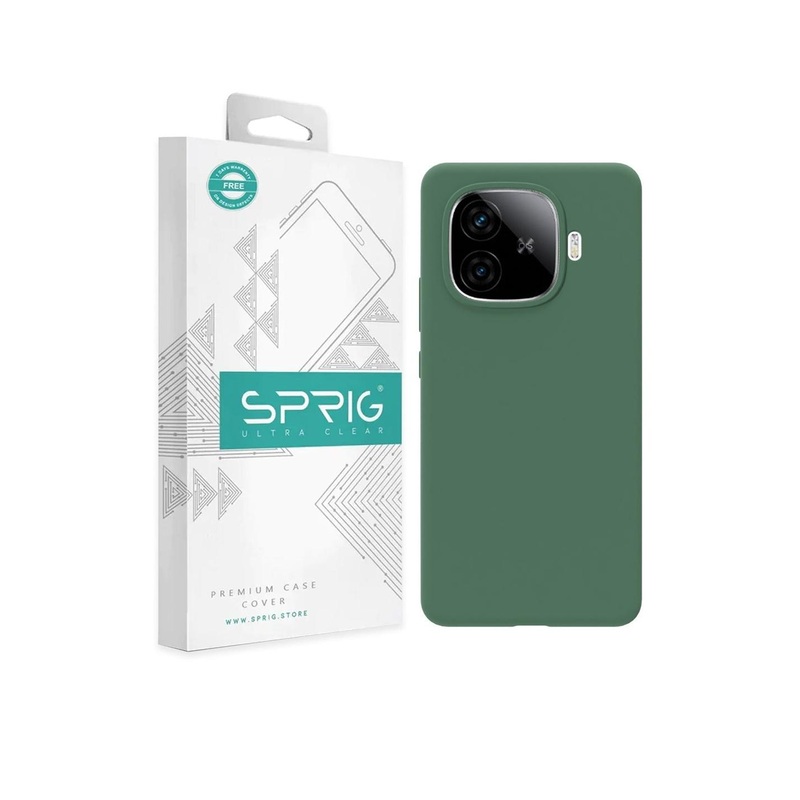 SPRIG Solid IQOO Neo 10R Liquid Silicone Impact Resistant Back Cover