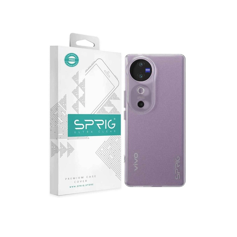 SPRIG vivo v40 Transparent UV Grade Back Cover
