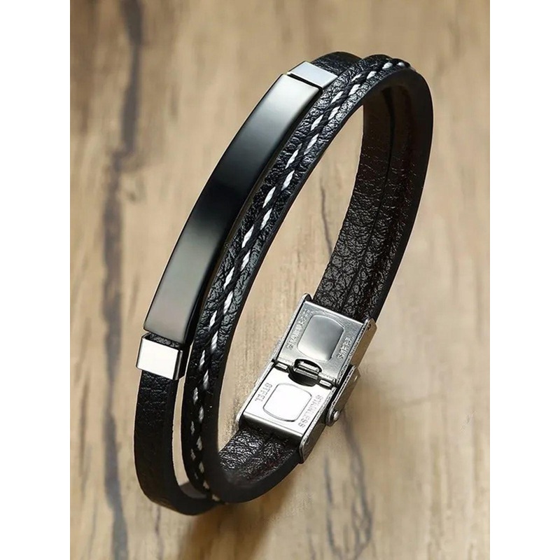 YouBella Men Black Kada Bracelet