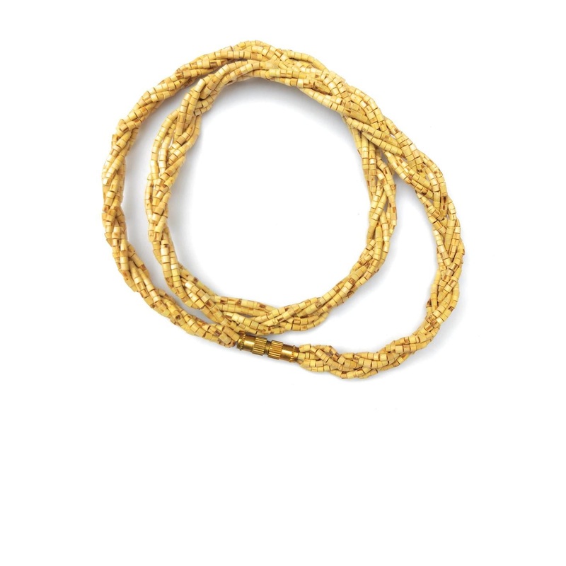 Apnisanskriti Unisex Tulsi Kanthi Designer Mala