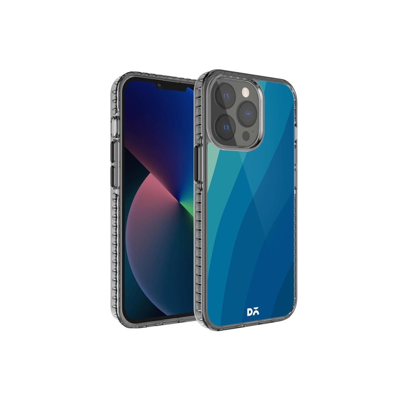 DailyObjects Blue Sea Waves Stride 2.0 iPhone 13 Pro Max Back Case