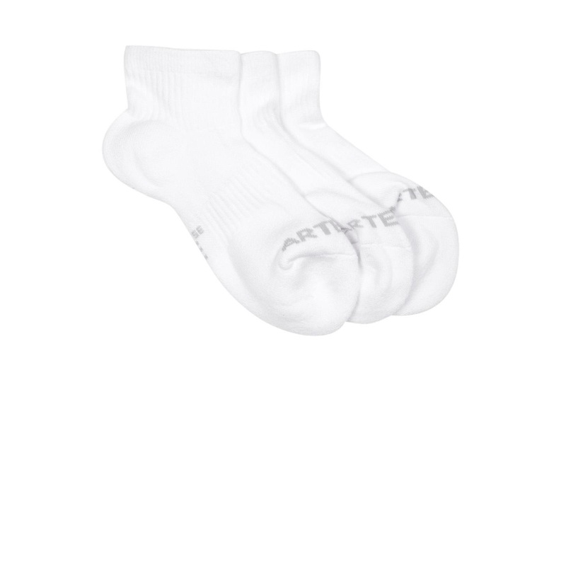 Decathlon ARTENGO – Adult White Mid Ankle Intermediate Socks – Pack Of 3