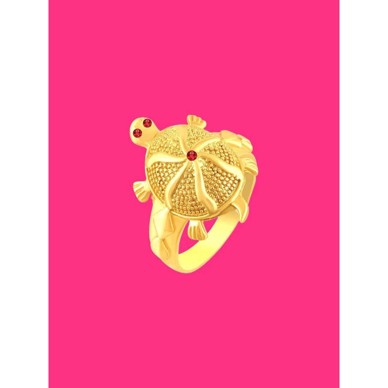 Dynamic Retail Global Brass Gold Plated Ring ()