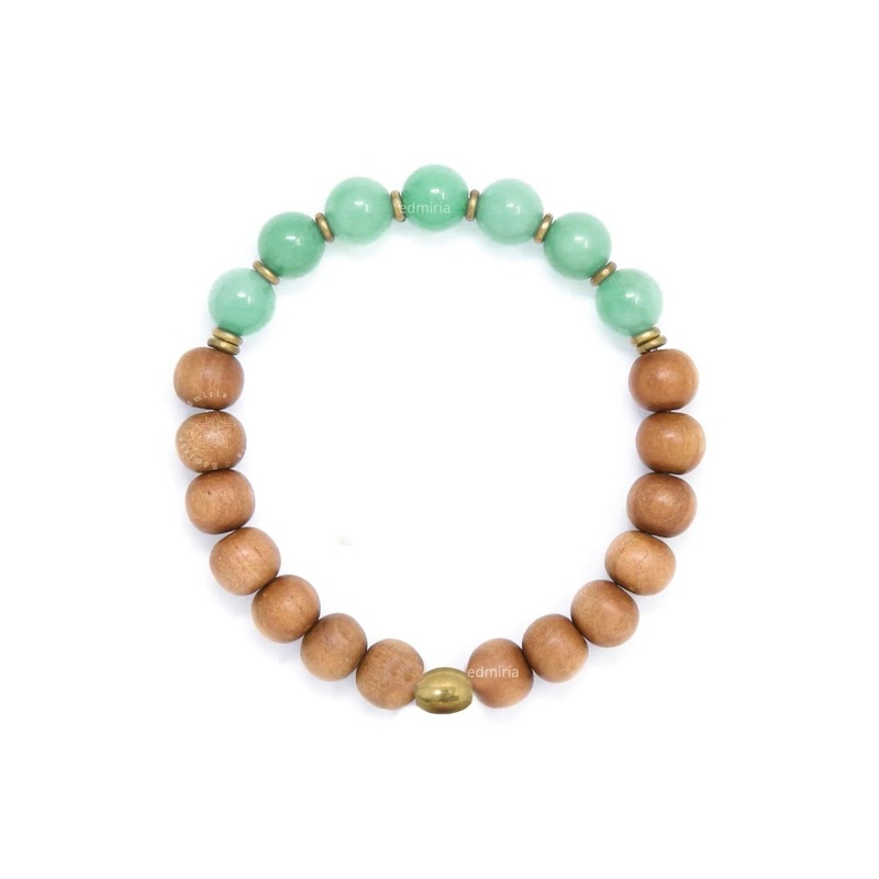 EDMIRIA Ceramic Elasticated Beads Bracelat