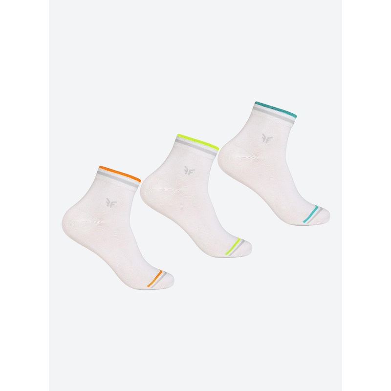 FOOTONS Men Pack Of 3 Pair Above Ankle-Length Rapid Dry Sports Socks
