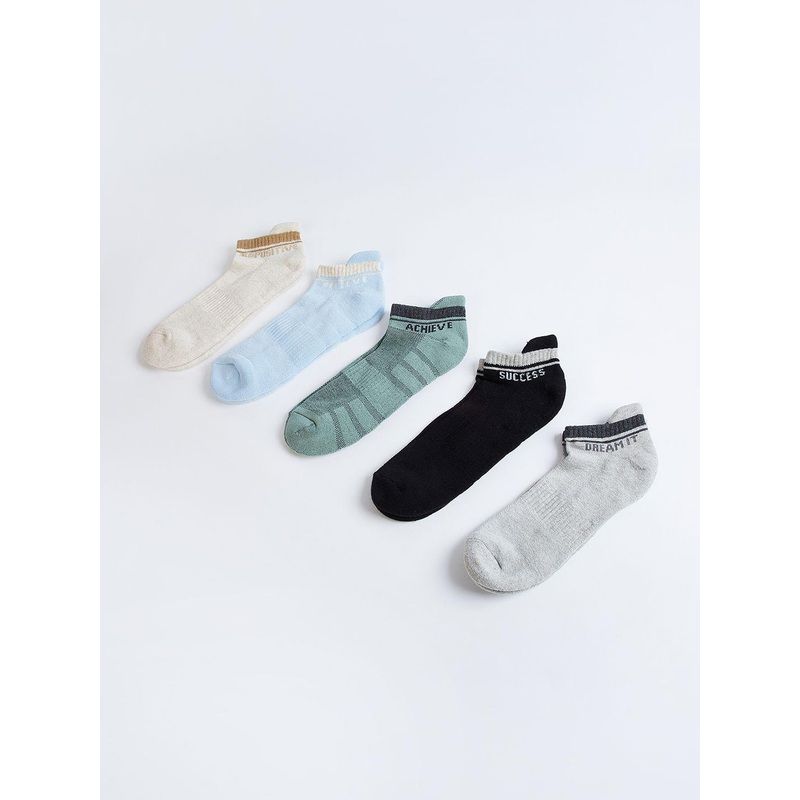 max Men 5-Pcs Ankle-Length Socks