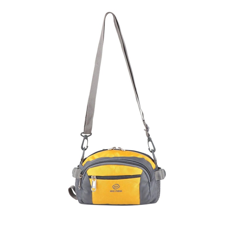 NICE PURSE Textured Water Resistance Waist Pouch