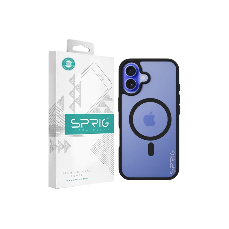 SPRIG Impact Resistant Shock Proof iPhone 16 Plus Back Case