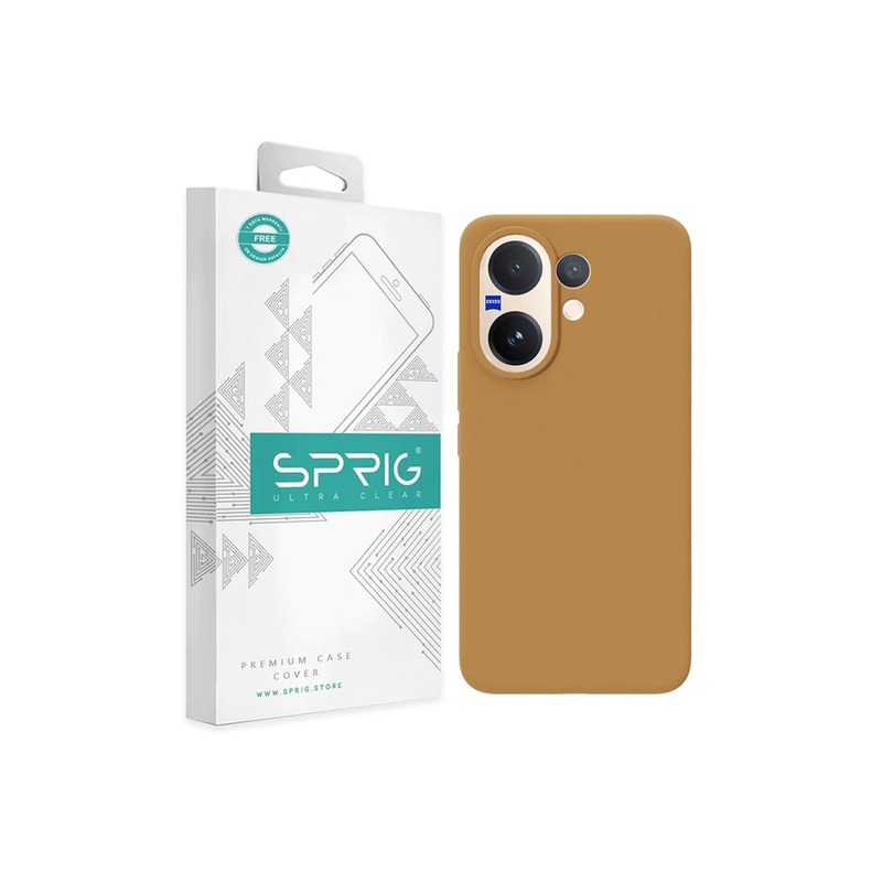 SPRIG Impact Resistant Shock Proof Silicone Vivo V60 Back Case