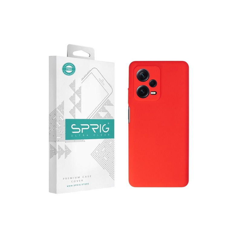 SPRIG Redmi Note 12 Pro Plus 5G Liquid Silicone Back Cover