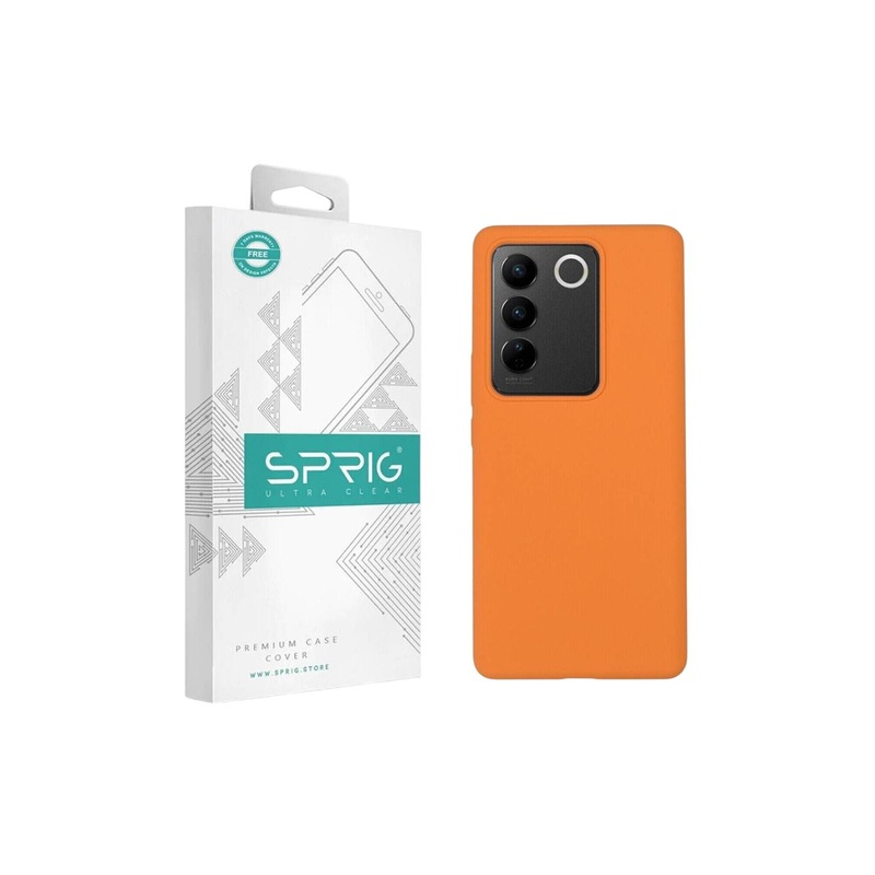 SPRIG vivo V27 Pro 5G Liquid Silicone Back Cover
