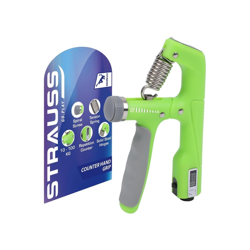 STRAUSS A-Shaped Hand Grip With Digital Counter
