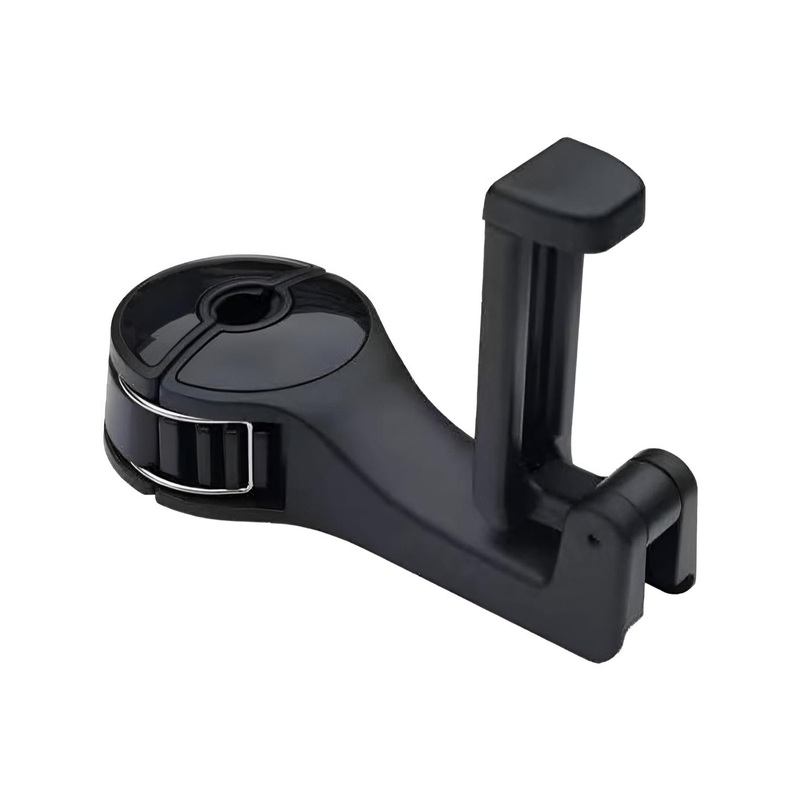 upkaranwale Black Phone Holder Car Seat Hooks