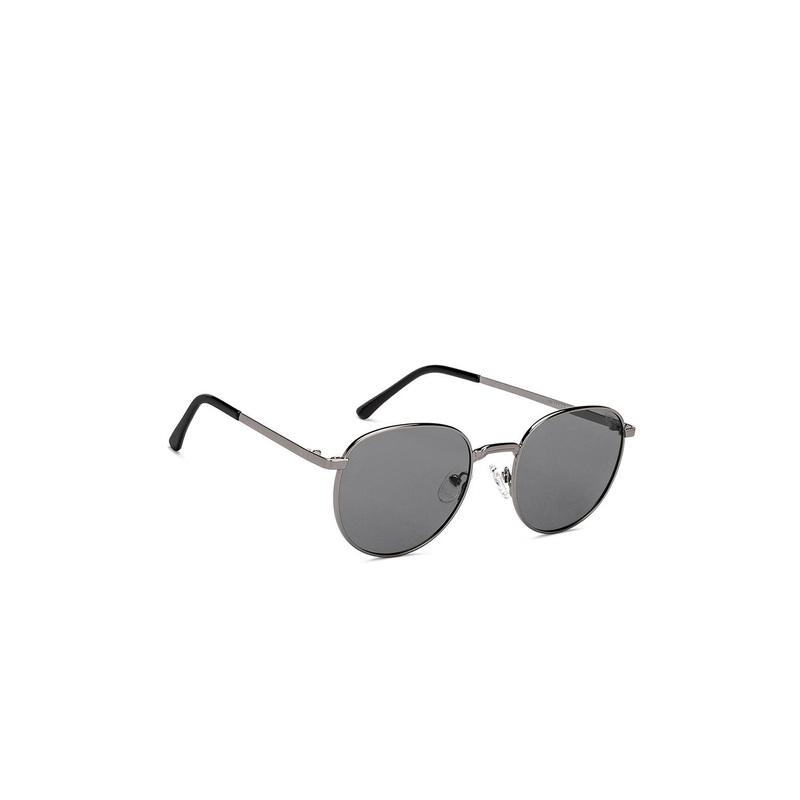 Vincent Chase by Lenskart Unisex Round Sunglasses with Polarised and UV Protected Lens 209590