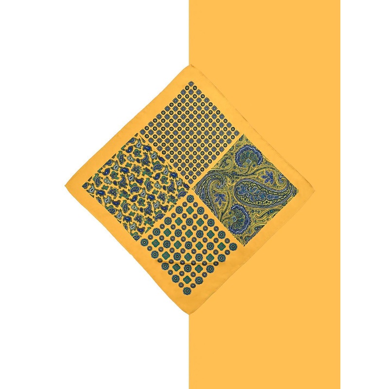 Cazzano Printed Pocket Squares