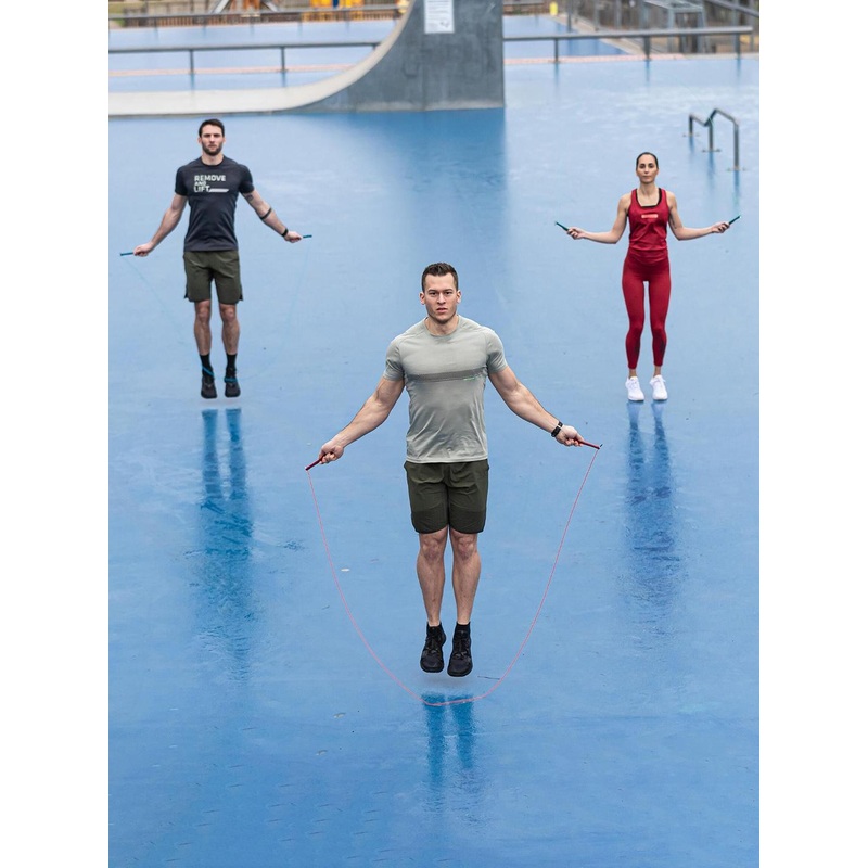 Decathlon DOMYOS Black Cross-Training Speed Skipping Rope