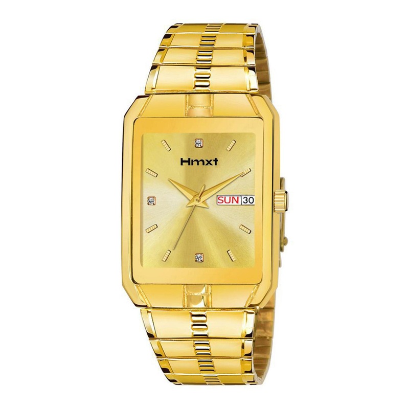 HMXT Men Stainless Steel Dial & Stainless Steel Straps Analogue Watch HMXT-12