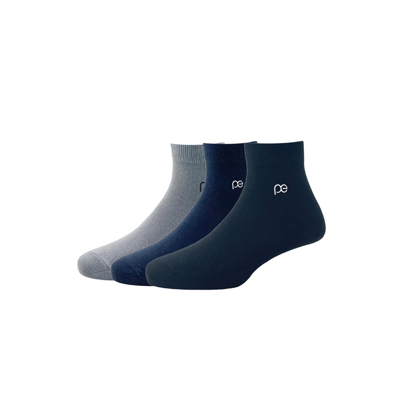 Peter England Men Pack Of 3 Solid Above Ankle-Length Socks