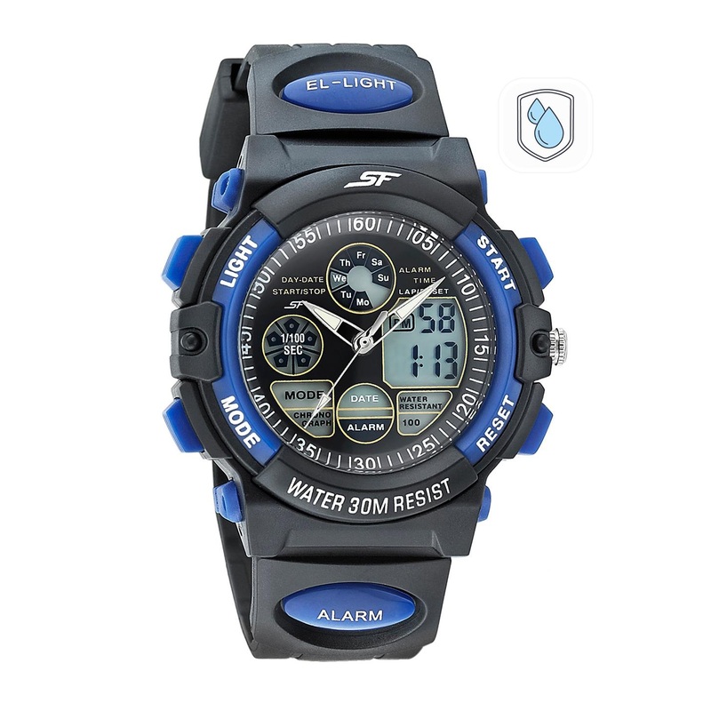 Sonata Men Multicoloured Analogue and Digital Watch 77116PP04W