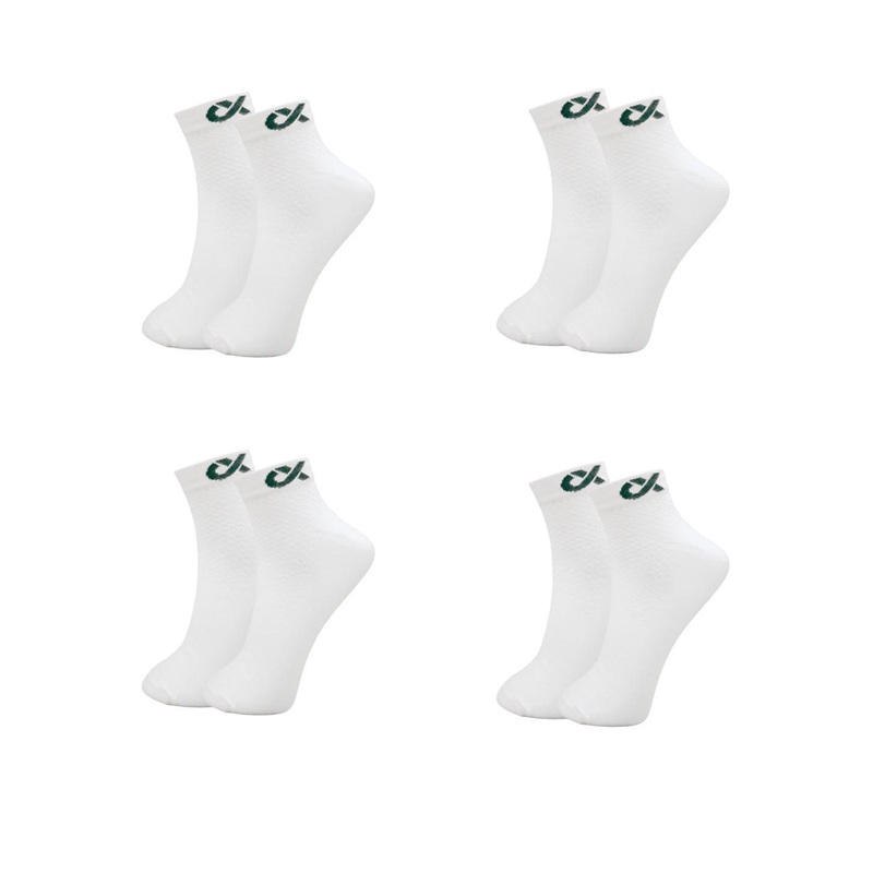 Xjarvis Unisex Pack Of 4 Ankle-Length Socks