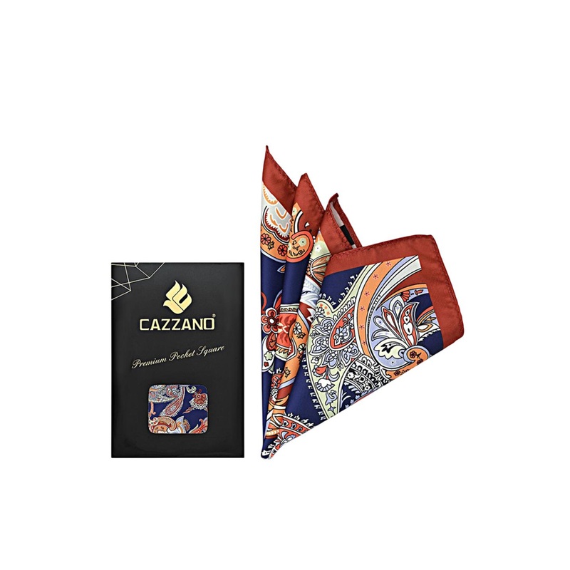 Cazzano Printed Microfiber Pocket Squares