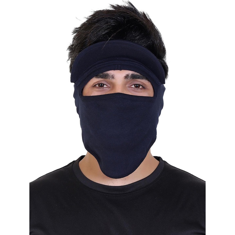 Gajraj Cotton Strechable Full Face Masks With Visor