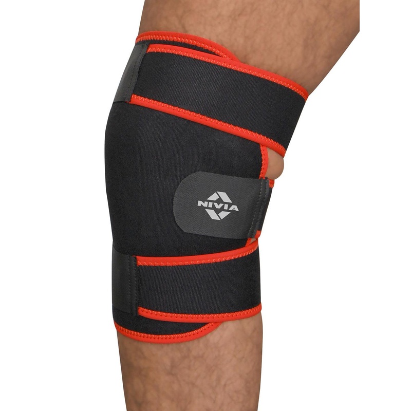 NIVIA Orthopedic Knee Support with Adjustable Velcro for Men and Women