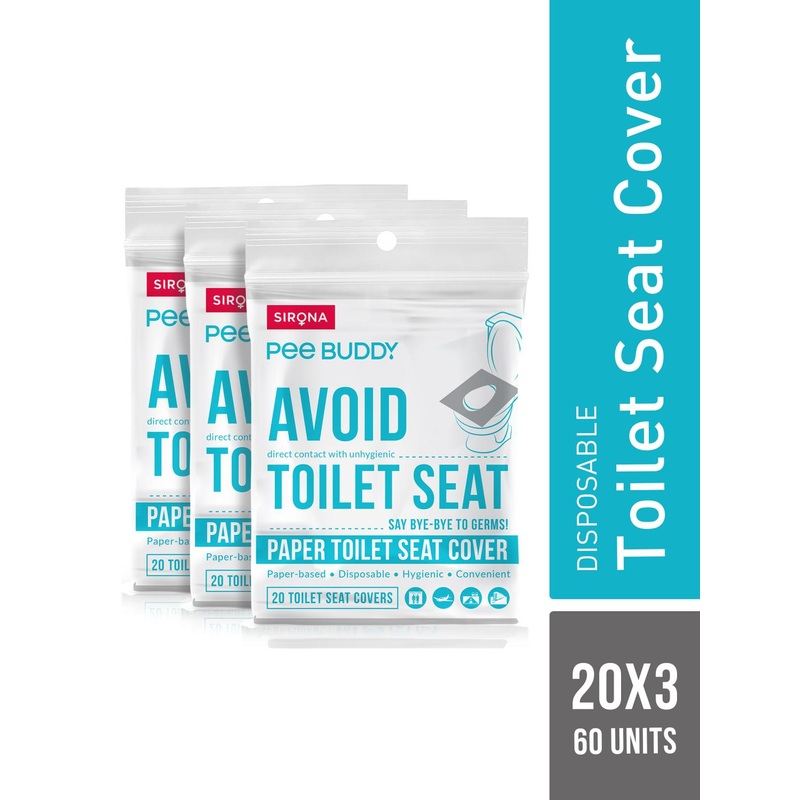PEEBUDDY Set of 3 Flushable Toilet Seat Covers