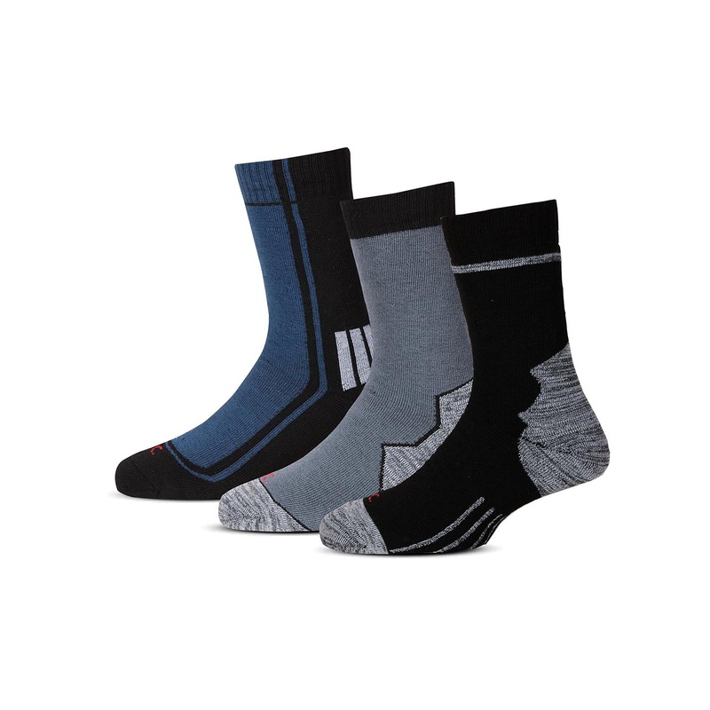 RC. ROYAL CLASS Hi-Performance Men Pack Of 3 Pair Calf Length  Socks