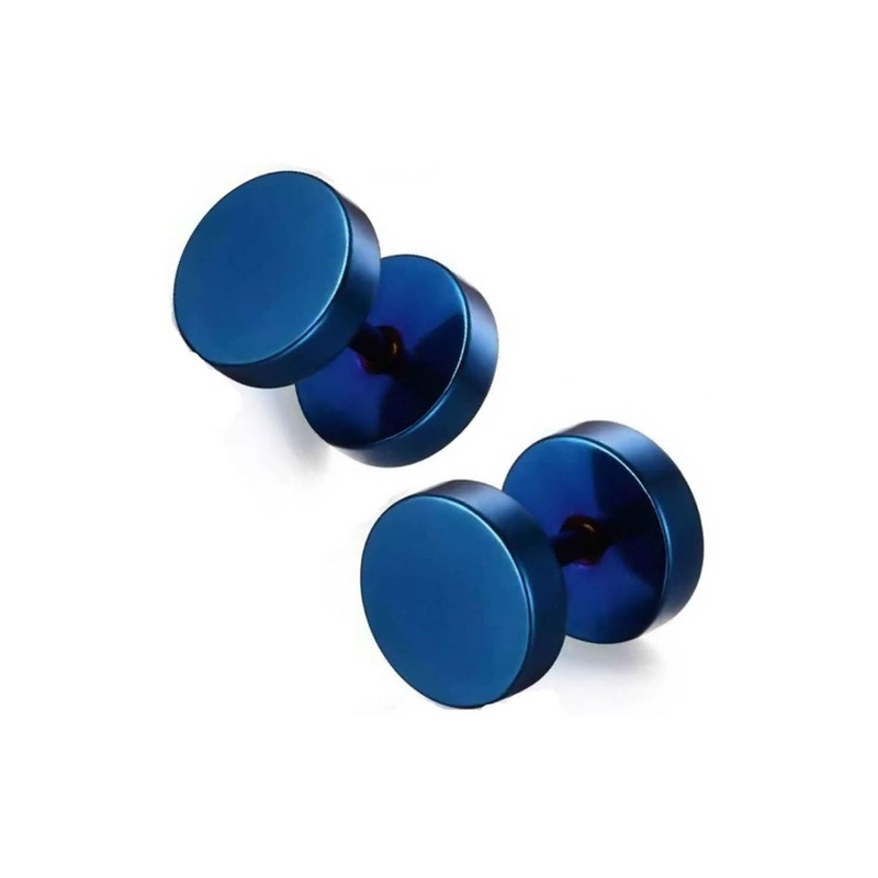 shobhram Unisex Blue Earrings