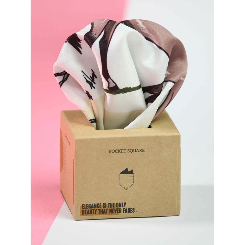 Tossido Men Printed Pocket Square