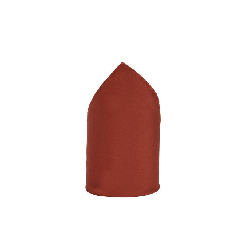 Van Heusen Men Maroon Solid Pocket Square