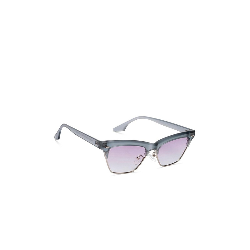 Vincent Chase by Lenskart Unisex PBrowline Sunglasses with Polarised and UV Protected Lens 212301