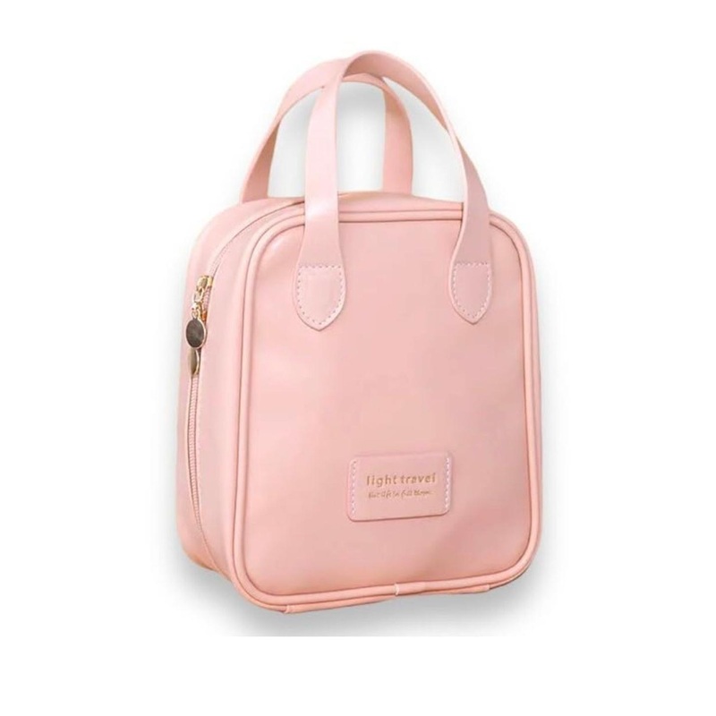 BLUE BEADS PVC  Material Waterproof Makeup Bag