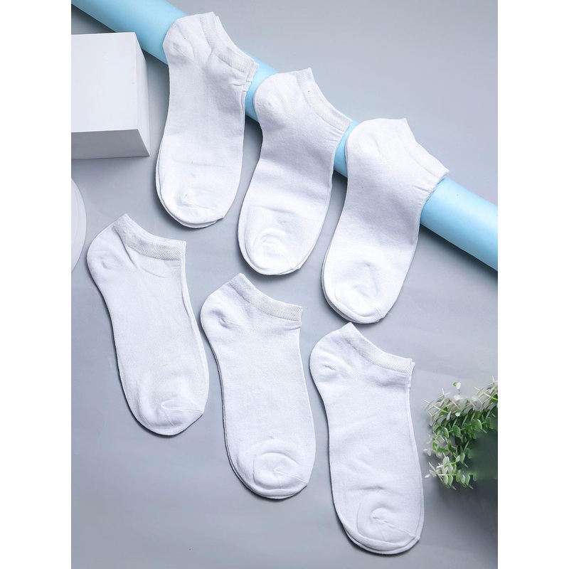 Brauch Pack Of 6 Cotton Ankle Length Socks