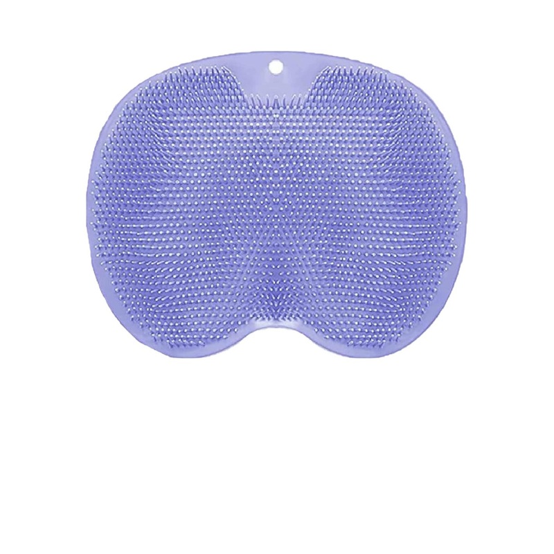 KAZARMAA Silicone Exfoliating Dead Skin Bath Foot Scrubber Mat