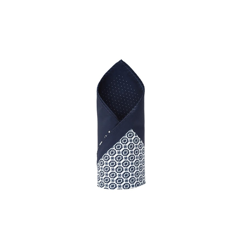 Louis Philippe Men Printed Pocket Square
