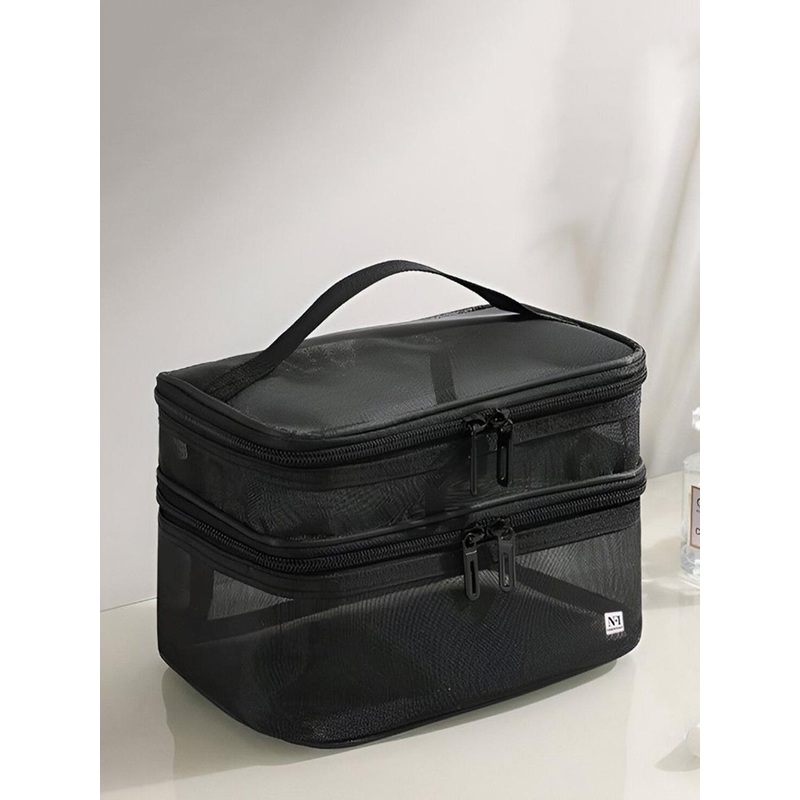 NFI essentials Double Layer Cosmetic Makeup Pouch