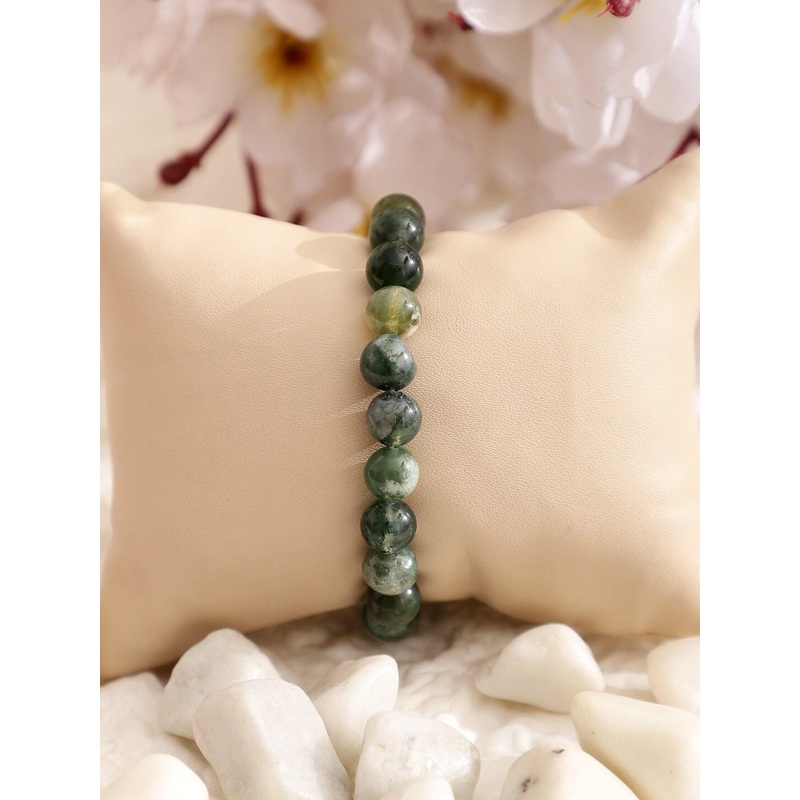TAG 7 Natural Stone Agate Bracelet