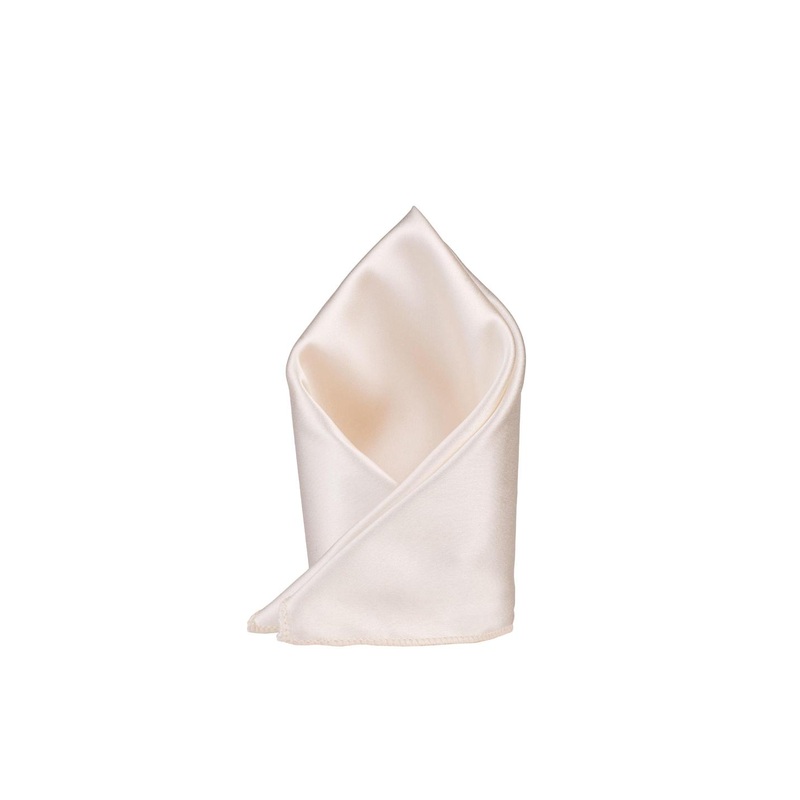 The Tie Hub Men Satin Pocket Square